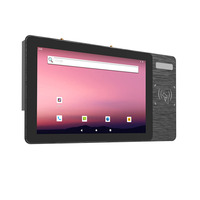 Tableta Android resistente profesional de 10 pulgadas con lector NFC Terminal Señalización digital Fábrica MES Panel de automatización industrial PC