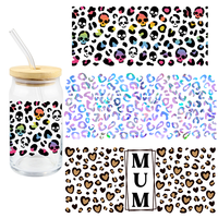 Adhésif Uv Dtf Wraps Cup Transfer Uv Waterproof Stickers Pour 12Oz 16Oz 20Oz