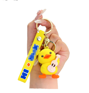 22 Years Guangzhou Factory Custom Soft Anime <b>Cartoon</b> 3D Colorful Pvc Rubber Keychains for Promotional and Gift - Product Image 1