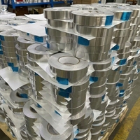 Ruban adhésif en aluminium vérifié, résistant à la chaleur 120°C, imperméable, ISO RoHS, isolation CVC, fabricant OEM personnalisé, livraison rapide