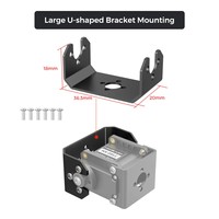 Servo Inteligente Hiwonder HX-08LC Micro Coreless con Bus Serial, 8 kg.cm de Alto Torque y Velocidad, Motor de Engranajes Metálicos de Doble Eje