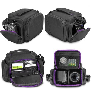 BSCI tùy chỉnh máy ảnh Sling <span class=keywords><strong>Bag</strong></span> Crossbody nhỏ máy ảnh trường hợp DSLR nhỏ gọn vai nhiếp ảnh Túi - Product Image 2