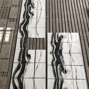 Azulejos de mármol pulido, blanco, panda, bianco, lasa, macchia, vecchia, dalmata - Product Image 4