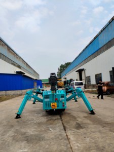 เครนตีนตะขาบสไปเดอร์ไฮดรอลิกสำหรับกลางแจ้ง3Ton ตันรีโมตคอนโทรลประสิทธิภาพสูง - Product Image 4