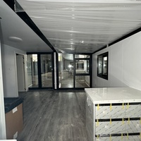 Maisons préfabriquées modulaires extensibles en kit, maisons mobiles, conteneurs pliables de 10 pieds, 20 pieds, 40 pieds à vendre