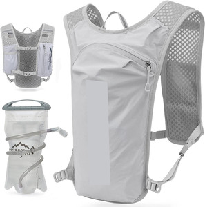 Daypack with 1.5L <b>Water</b> Bladder Bag Lightweight Insulated Pack Customize <b>Running</b> Hydration Vest <b>Backpack</b> - Product Image 1