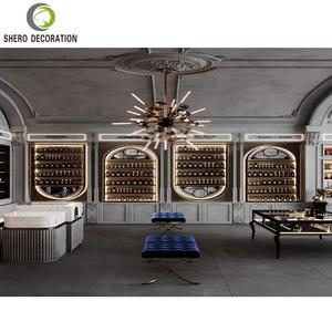 Vitrine de présentation de parfums haut de gamme, meubles de vitrine sur mesure pour boutiques et magasins de détail, design d'intérieur de magasin - Product Image 1