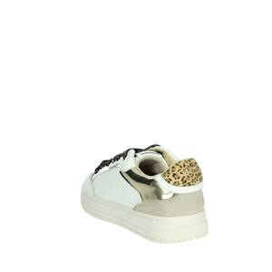Zapatillas Deportivas para Niña Gaelle Paris, Blancas y Doradas, con Suela Gruesa - Product Image 2