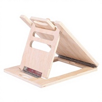 Planche inclinée réglable en bois pour l'entraînement de renforcement des mollets Planche extensible de correction des pieds inclinables en bois pour la rééducation