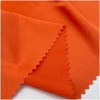 Tissu de doublure en satin haute densité et haute élasticité pour robes et vêtements, matière polyester douce et durable, disponible en plusieurs couleurs