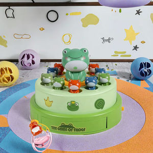 Populaire Leapfrog Lumière Acoustique Puzzle Jouet Grande Roue Boule Interactive pour Enfants En Plastique Petite Grenouille Catcher Parent-Enfant - Product Image 3