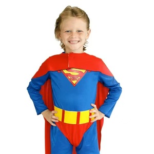 Disfraz de Superhéroe para Niños, Capa Azul y Roja, Mono, Cinturón, Botas, Disfraz Clásico de Héroe para Cosplay, Fiesta, Juego de Roles - Product Image 5