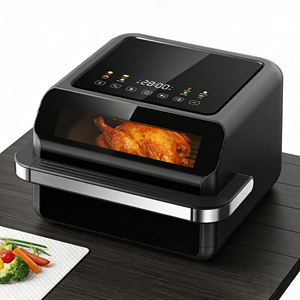 Forno Friggitrice ad Aria Multifunzione Formato Famiglia con Teglia per Pizza - Frigge, Arrostisce, Cuoce, Disidrata, Girarrosto - Product Image 4