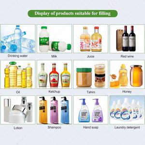 Máquina de Llenado, Tapado y Etiquetado Automática para Botellas de Detergente de 500 ml y Aceite Comestible de 100 ml, Línea de Embotellado - Product Image 6