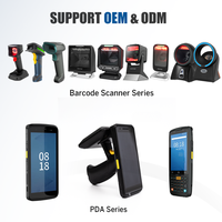 GUOTAO Custom J6R 1D 2D Qr Code USB Barcode Scanner Gun Alternativa DS2278 Caja Registradora de mano inalámbrica Android Scanner Gun