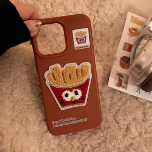 <span class=keywords><strong>Coque</strong></span> de téléphone ShanHai tendance, motif gâteau de frites gourmet, compatible avec Apple 15 Pro Max, 16, 14, <span class=keywords><strong>13</strong></span>, <span class=keywords><strong>coque</strong></span> souple anti-chute - Product Image 6