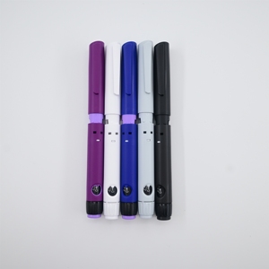 Stylo injecteur jetable KS D3 60UI de 3 ml avec corps et capuchon en plastique et bouchon en caoutchouc, emballage personnalisable avec logo - Product Image 1