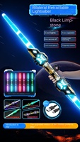 Kinder Original Star Thunders nake Wars Doppelkopf-Lasers chwert Teleskop-LED-Spielzeug messer für Jungen Großhandel vom Nacht markt