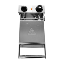Nouvelle machine à gaufres et sandwichs automatique électrique 220V en acier inoxydable, haute productivité, design portable pour restaurants