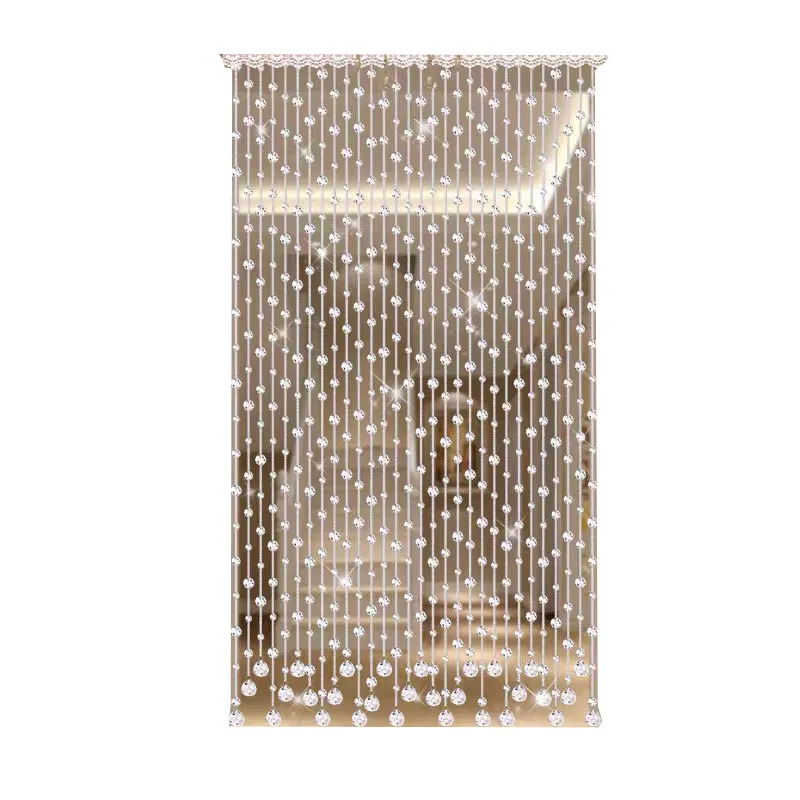 high quality shining wooden bamboo hanging decorative Beaded Door Curtains