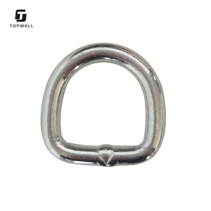 Anillo en D <span class=keywords><strong>de</strong></span> Zinc Forjado Color Plata <span class=keywords><strong>para</strong></span> Ganchos <span class=keywords><strong>de</strong></span> Carga <span class=keywords><strong>de</strong></span> <span class=keywords><strong>Camiones</strong></span>/Barcos - Product Image 5