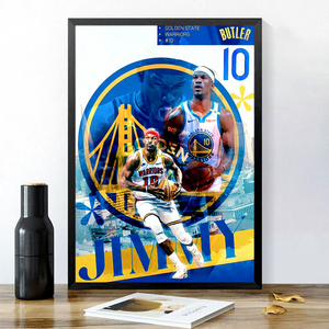 Póster Conmemorativo <span class=keywords><strong>de</strong></span> Estrella <span class=keywords><strong>de</strong></span> Baloncesto, <span class=keywords><strong>Arte</strong></span> Decorativo para Pared, para Gimnasio y Decoración del Hogar - Product Image 6