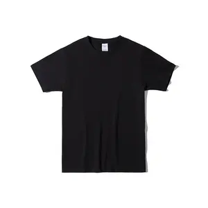 저렴한 사용자 정의 로고 인쇄 Dtg 인쇄 적갈색 라글란 코튼 일반 블랙 빈티지 언더 셔츠 판매 근육 맞는 생일 T 셔츠