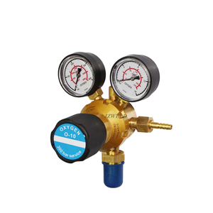 Régulateur de gaz en laiton à une seule étape Saffire série 300 1ec pour acétylène et oxygène EN ISO 2503 O-10 300 bar - Product Image 1