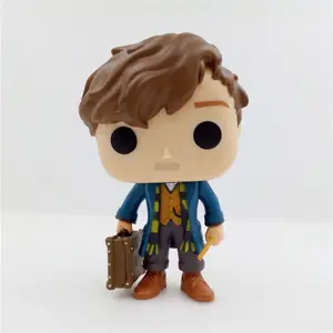 뜨거운 판매 팝 액션 그림 환상적인 짐승과 그들을 찾을 곳 #01 Newt Scamander 컬렉션 장난감