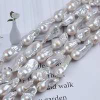 Collier de perles baroques naturelles d'eau douce, véritables et authentiques, irrégulières, de 13-20 mm, vente en gros