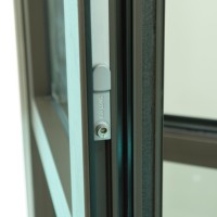 Rotura térmica Ecológica Doble Galzed Triple-Defensa Larga duración Calidad superior 65 Ventanas de aluminio