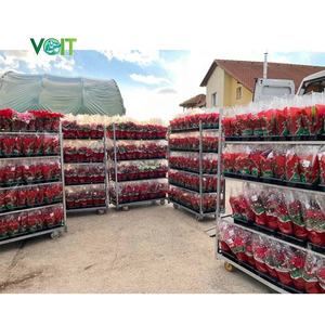 Structure robuste détachable jardin portable galvanisé à chaud fleurs CC DC <span class=keywords><strong>Troley</strong></span> - Product Image 6