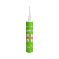Scellant en silicone RTV KASTAR 762 haute performance pour portes, fenêtres et murs rideaux