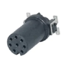 M12 Connector Smt Serie A-Code B-Code D-Code X-Code Connector Smt Vrouwelijke Mannelijke Shell Connector