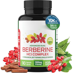 Kẹo dẻo MK Berberine HCl 90 viên hỗ trợ đáp ứng miễn dịch khỏe mạnh, kiểm soát cholesterol & lipid, hỗ trợ đường huyết và mọc tóc - Product Image 1