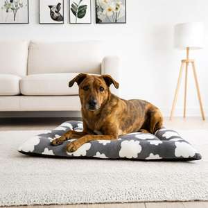 Cuccia per Animali Yommy Design Nuvola Blu Grigio Marrone 3 Misure M L XL Morbida e Confortevole per Cani e Gatti - Product Image 3