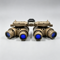 LNTV PANO18 Écran de vision nocturne étanche GEN2+ FOM1400+ à quatre tubes et quatre yeux, champ de vision 97°, grossissement 1x, contrôle automatique de la luminosité
