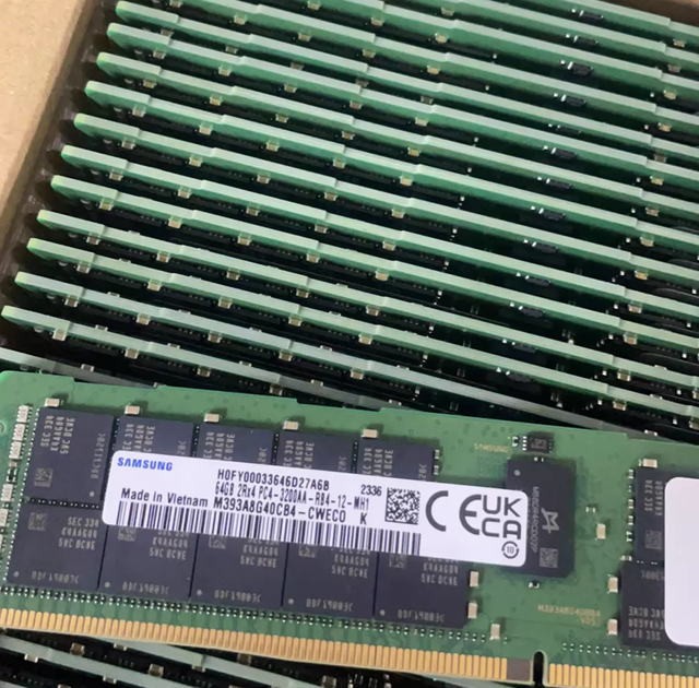 DZXT High Speed Stable Industrial Memory Module Enterprise Data Center For 64GB DDR4 3200 M393A8G40CB4-CWE ECC REG Server RAM