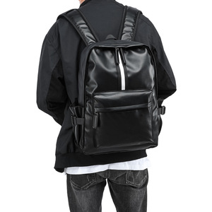 Người đàn ông của giản dị Hàn Quốc phong cách ba lô công suất lớn Trọng lượng nhẹ thiết kế không thấm nước nút chai túi cho du lịch ngoài trời - Product Image 4