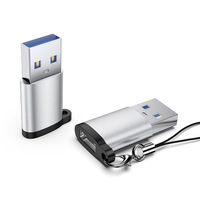 Adaptateur USB Type-C Mâle-Femelle pour Téléphones Android, Charge Sans Fil, Convertisseur de Port de Charge Rapide PD, Modèle BF-C101-02, Matériau