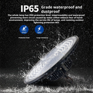 Projecteur <span class=keywords><strong>LED</strong></span> <span class=keywords><strong>Industriel</strong></span> et Commercial UFO High Bay 100W 150W 200W 300W 240W IP65 pour Entrepôts aux États-Unis et au Canada - Product Image 2