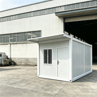 Rumah Kontainer Modular 20ft, Kabin Kecil yang Dapat Dilepas, Bernapas, Modern, untuk Apartemen, Kantor, Gedung, Sekolah, Ruang Tamu