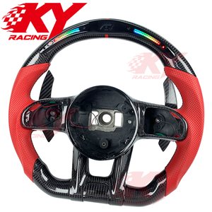 Volant en fibre de carbone LED RPM amélioré pour Mercedes-Benz W205 W204 W213 W219 W222 A45 GLE63 C63 809 GLS E63 S63 GLS AMG GT - Product Image 2