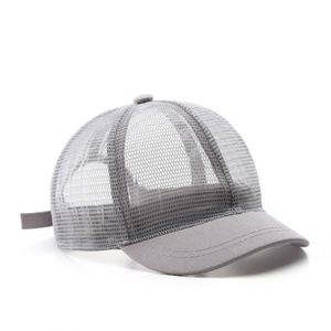 Casquette de baseball unisexe respirante en maille pour l'été, personnalisable, 6 panneaux, casquette de sport à visière courte, protection solaire - Product Image 4
