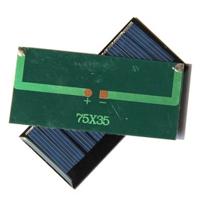 Masuyoshi Mitsu Polycrystalline <b>Solar</b> <b>Panel</b> 75x35mm 60mA 5.5V DIY Flexible Board - Product Image 2