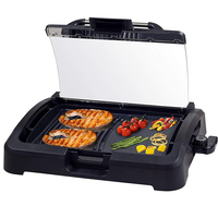 Aifa Poêle à pizza électrique portable antiadhésive en aluminium Poêle à frire ronde pour barbecue pour usage intérieur