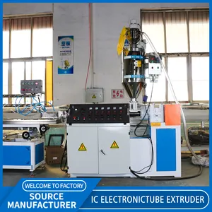 Profile Extruder 45IC Electronic Packaging Pipe Production Line Plastic Profile Equipment Manufacturer Direct Sales
