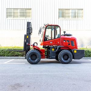 3.รถยกออฟโรด5Ton พร้อมเสารถยกที่ขรุขระรถยกสำหรับใช้ในฟาร์มส่งฟรีทั่วโลก - Product Image 3