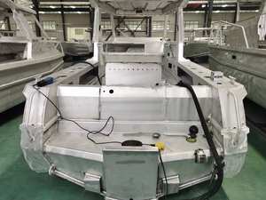 Bateau de pêche en aluminium soudé Gosper Easy Craft 6,5 m (<span class=keywords><strong>20</strong></span> pieds) à fond en V profond, avec flotteurs, coque, bateaux à rames - Product Image 6