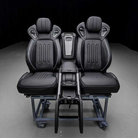 Siège arrière VIP sport de luxe avec table intégrée pour Mercedes Classe V W447, Metris, Vito, G-Wagon, Classe G